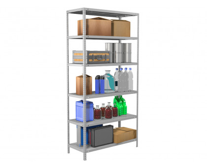 Стеллаж металлический MS Standart 220/100x40/6: прочная основа для вашего порядка